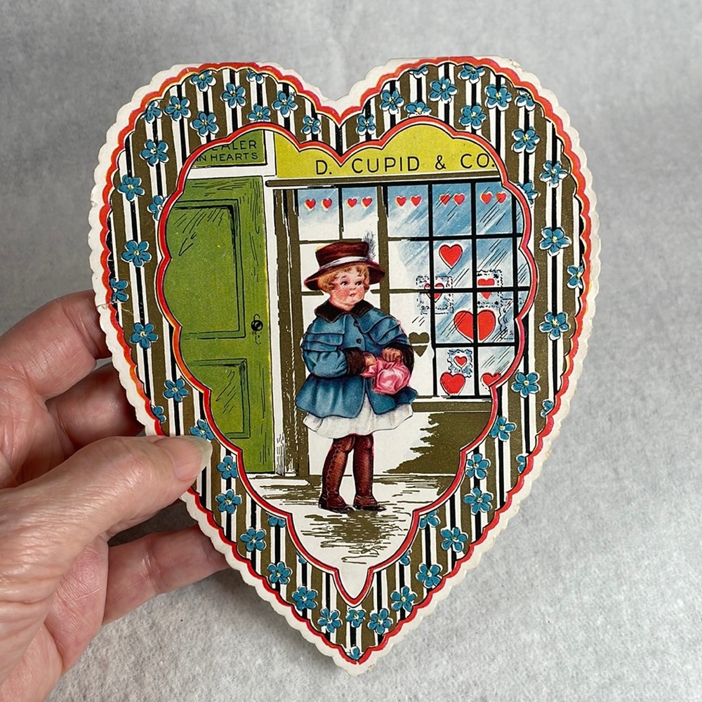 Antique Valentine’s Day Card Whitney Made